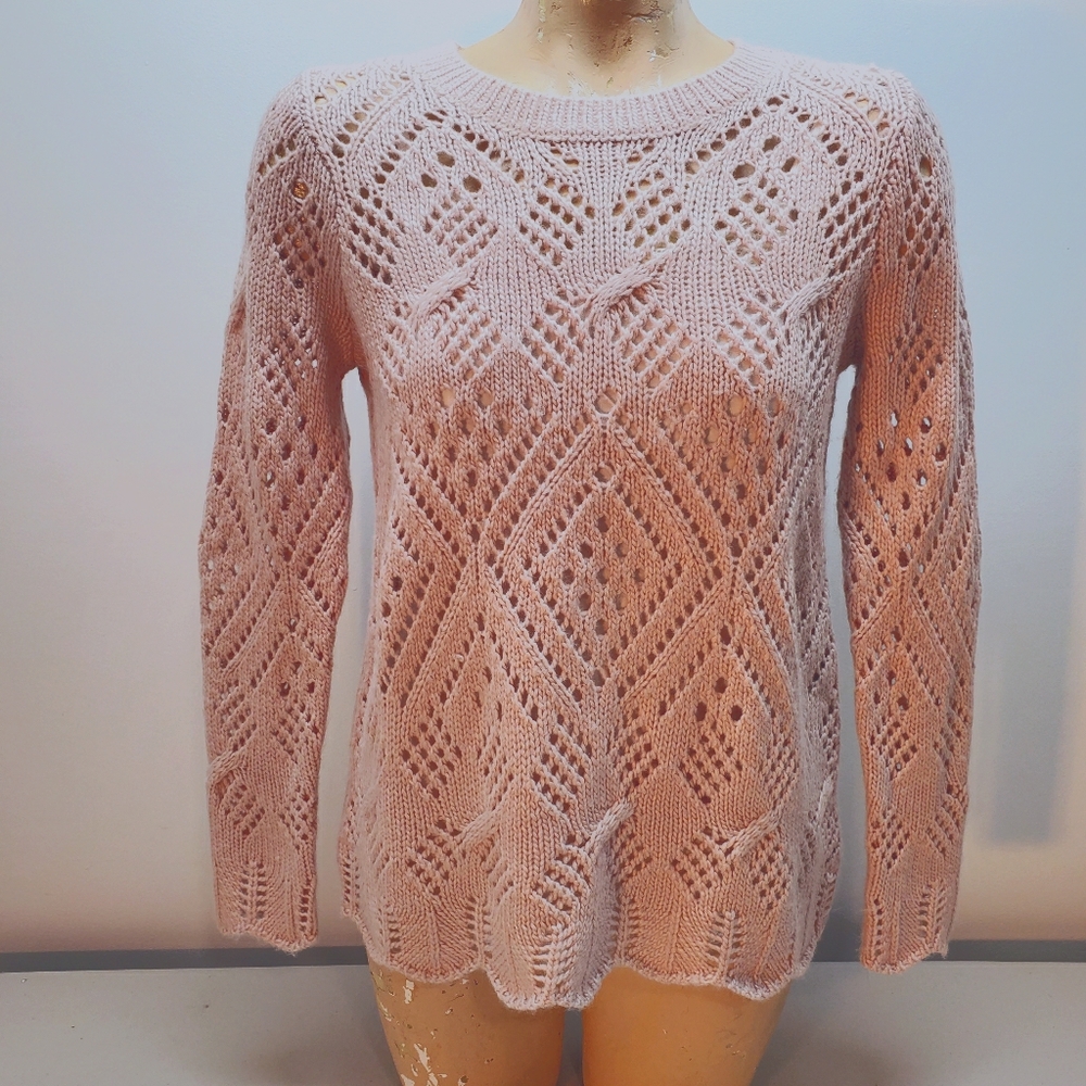 Pale pink Loft Sweater S